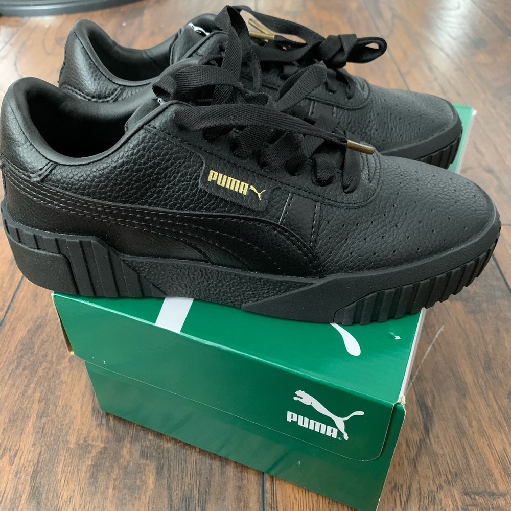 PUMA CALI WOMEN’S BLACK SHOES BRAND NEW